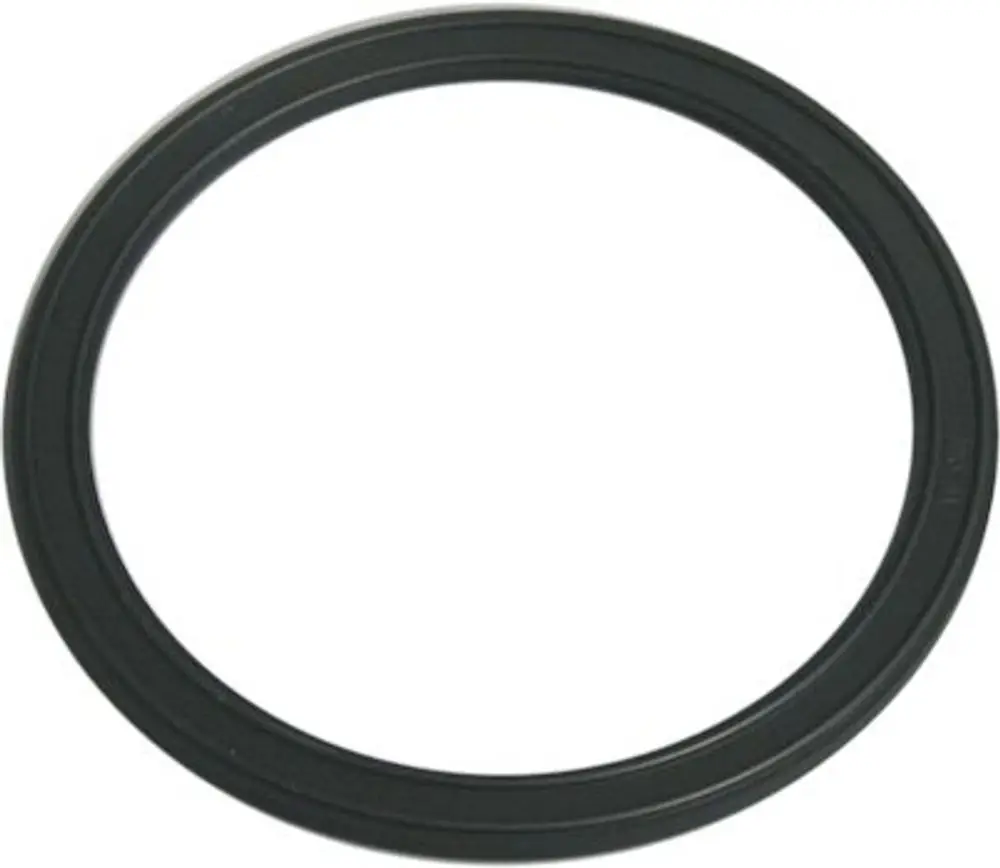 Schwarze Dichtung mit kreisförmigem Design, typisch für Bosch Produkte, geeignet für verschiedene Anwendungen in der Heiztechnik oder Installation.